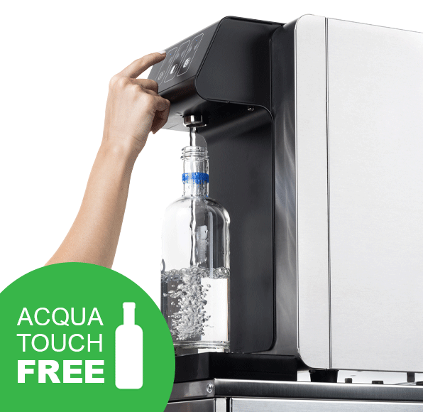 dispenser acqua touch plastic free